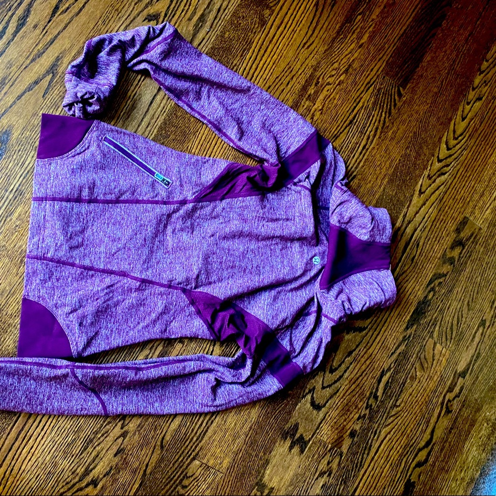 Lululemon 3/4 Zip Long Sleeve Tech Shirt